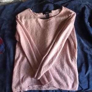 Pink Forever 21 Knit Sweater